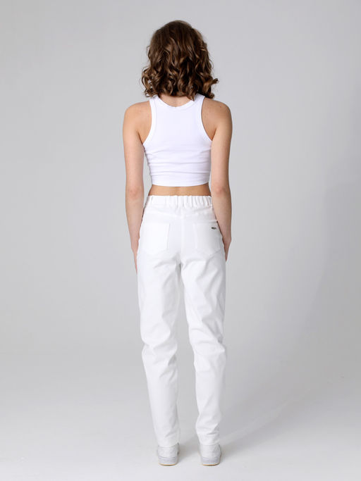 24235 Брюки белый - Dizzyway фото 2