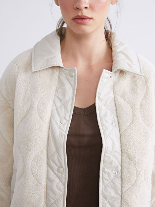 G?mlek Yaka Kad?n Pel?? Mont