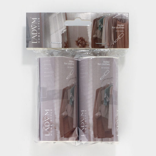 Цена за 2 шт. Сменный блок для ролика LaDom, 2 шт. по 60 листов