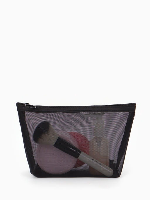 Косметичка дор Сетка 17*6,5*13,5, отд на молнии, черный
