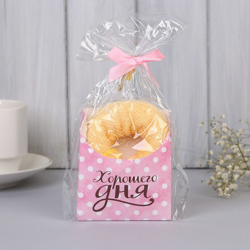 Полотенце бежевое, 25.5 х 24 см МИКС - Simaland фото 6