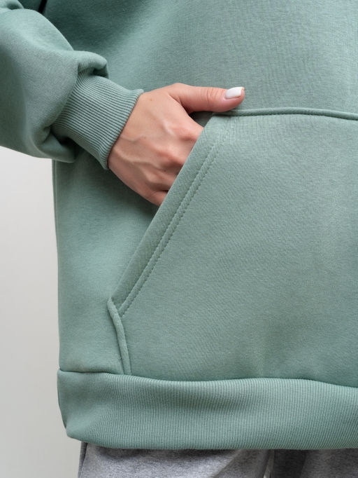 Толстовка жен.арт.1097-7,мятно-серая - Binita фото 5