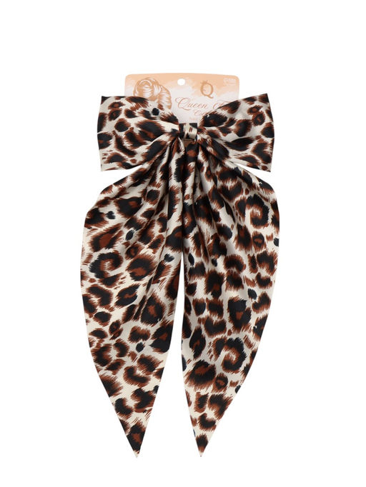 Цена за 2 шт. Заколка - автомат для волос QF «Джулия», 17×13 см, лео