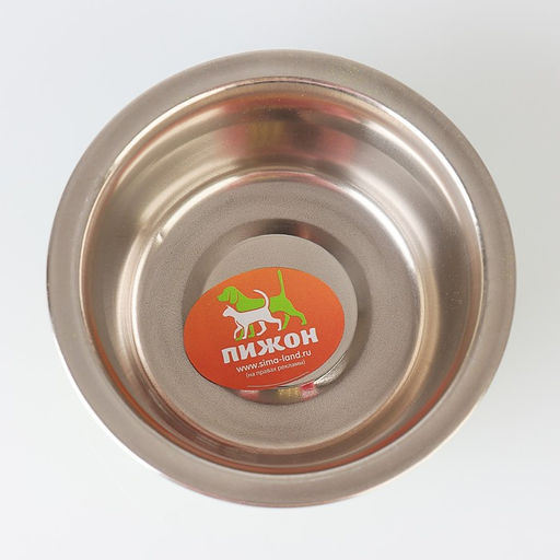 Миска стандартная цветная с принтом, 240 мл, зелёная - Пижон фото 3