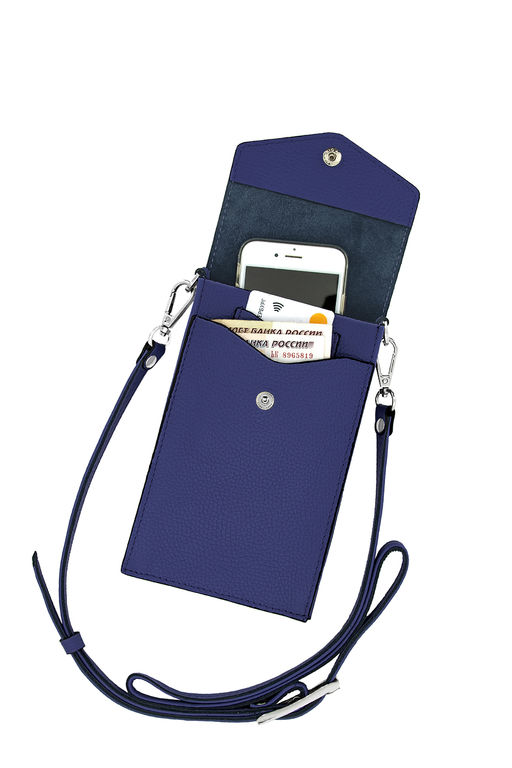 Cумка для телефона Ц-504.1 синий - Protege фото 4