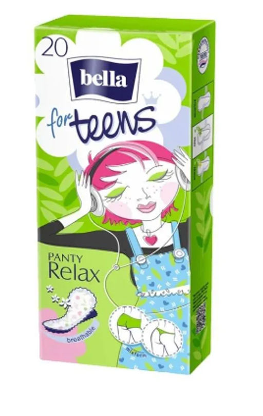 BELLA прокладки ежеднев. FOR TEENS Relax Deo (20шт)