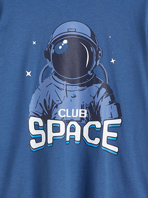 Bisiklet Yaka Erkek ?ocuk Pijama ?st