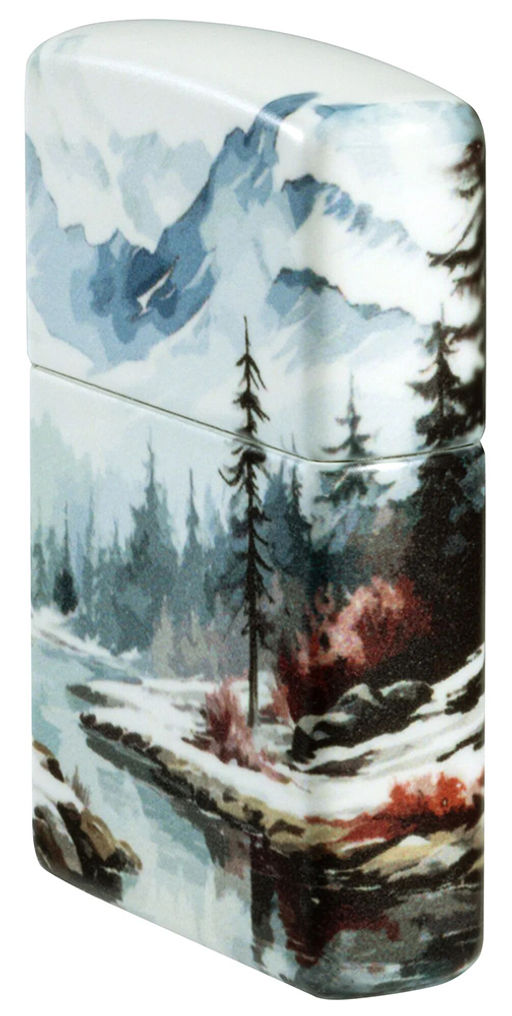 Зажигалка ZIPPO Снежная долина | Frozen Valley 46702