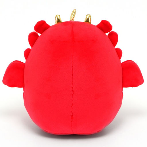 Мягкая игрушка Дракон, 21 см, цвет красный - POMPOSHKI фото 3