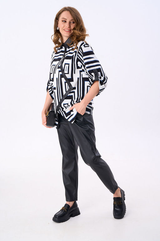 Брюки NIKVA н819-2 черный  фото 5