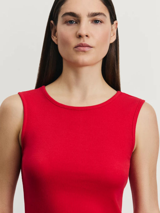 Топ с декоративным вырезом на спине / Zarina  фото 6