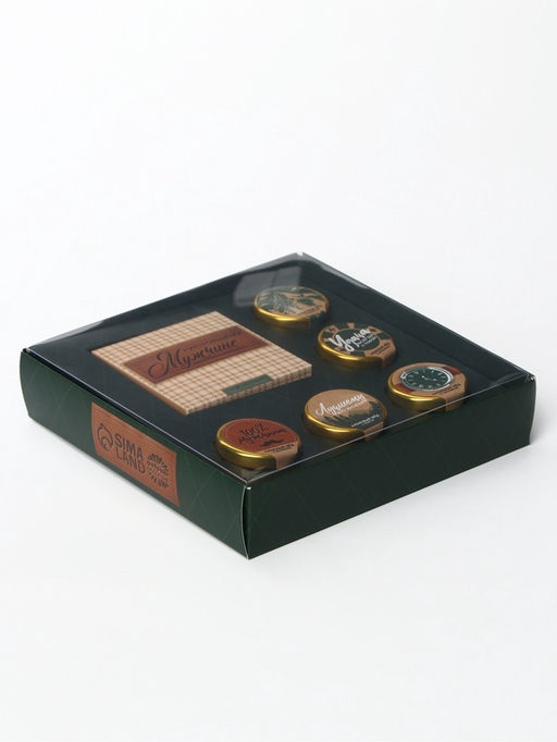 Подарочный набор Настоящему мужчине: крем-мёд, чай - Фабрика счастья фото 9