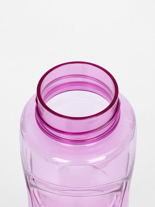 Бутылка для воды «Баунаталь», 600 мл, 23×8 см, спортивная, прозрачная, розовая