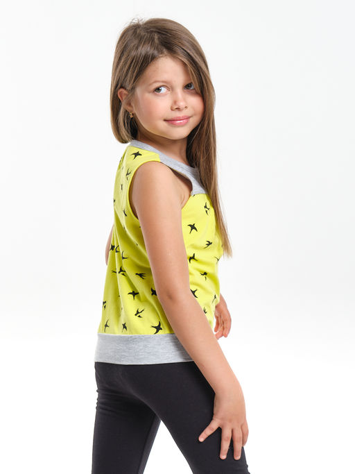 Футболка для девочки	 UD 3231 неон - Mini maxi фото 3