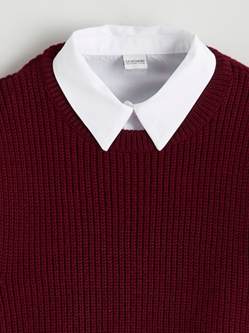 Uzun Kollu K?z ?ocuk G?mlek