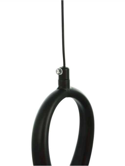 Светильник потолочный BayerLux «Ларго», LED, 18 Вт, 4000К, черный, 21.5×6×41 см