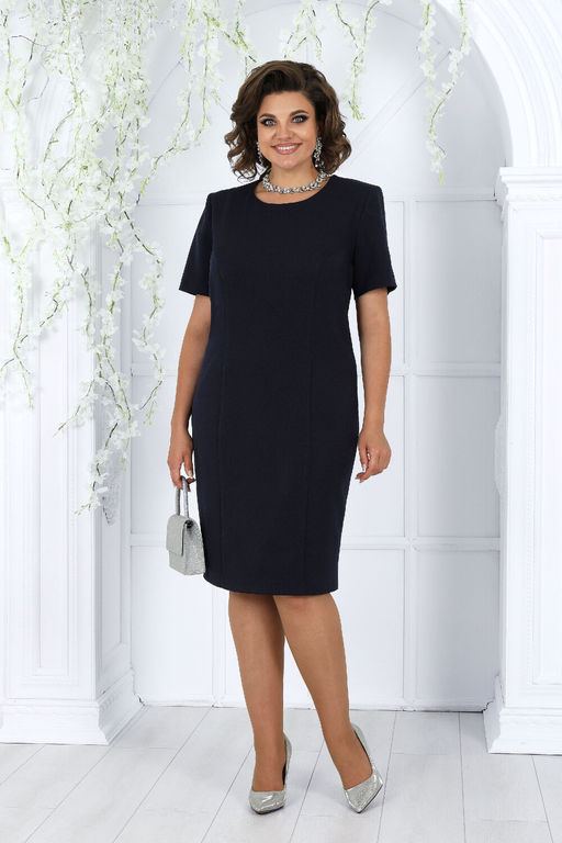 Платье Ninele 7431-Р темно-синий - Mira fashion фото 1103