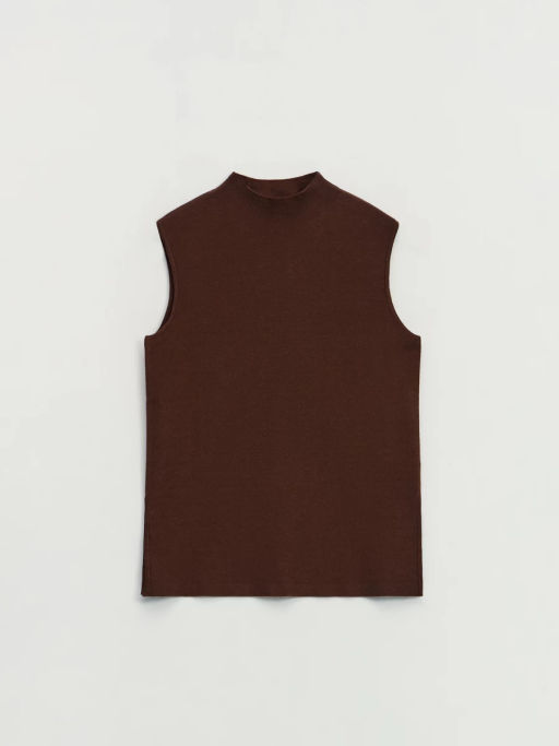 Трикотажный топ из вискозы / Zarina  фото 9