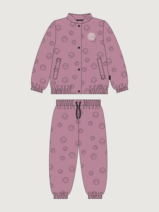 Костюм 7л9226 ягодный мусс