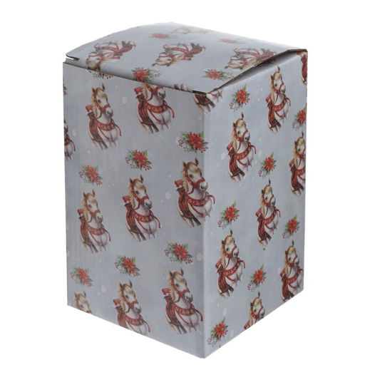 Ёмкость для сыпучих продуктов "Лошадь", 680 мл, L10 W10 H16,5 см