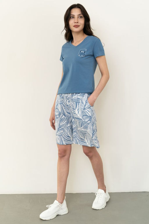 ФУТБОЛКА ЖЕНСКАЯ арт. 4114W-20066.1F-732.1188 - Almando melado фото 3