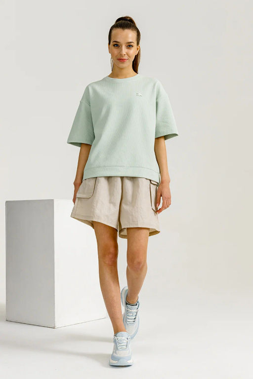 Шорты текстильные Светло-серый - Anta фото 4