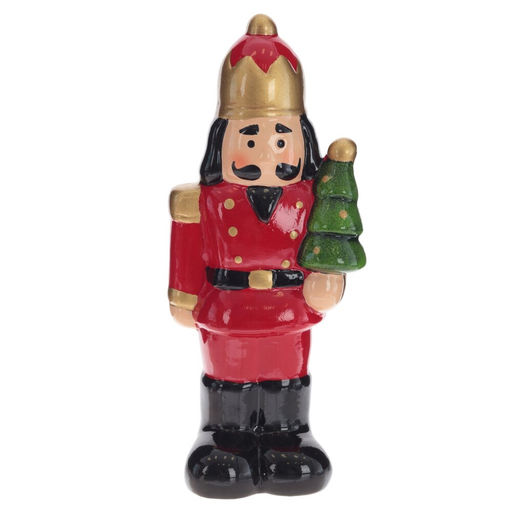 Фигурка декоративная "Щелкунчик", L7 W5 H15,5 см, 4в.