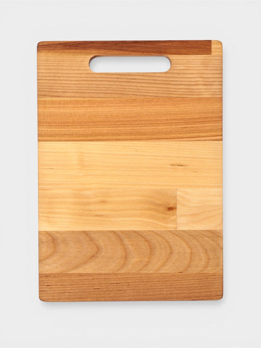 Доска разделочная, 25×18×1.8/1.6 см, дерево берёза, пропитана маслом, бежевая