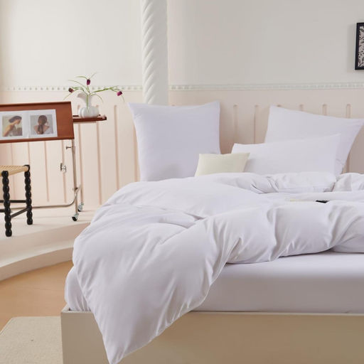 КПБ Candies Бархат Сатин с простыней на резинке по кругу CANBSR01 Семейный