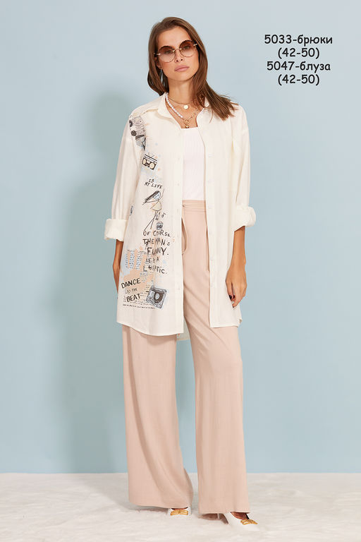 Блуза 5047 - Niv niv фото 5