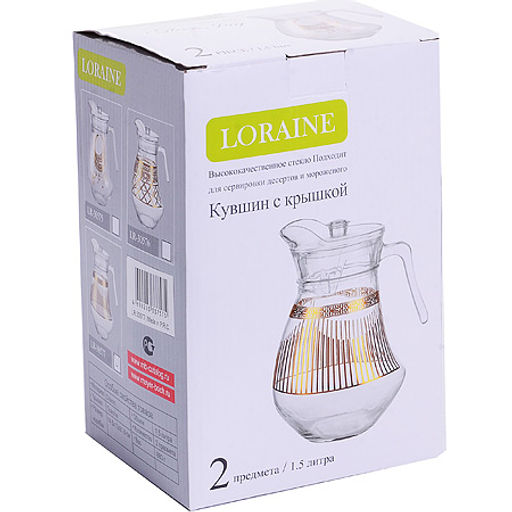 30577 Кувшин с крышкой 1,5л индивид упак.LR(х8) - Mayer&boch фото 4