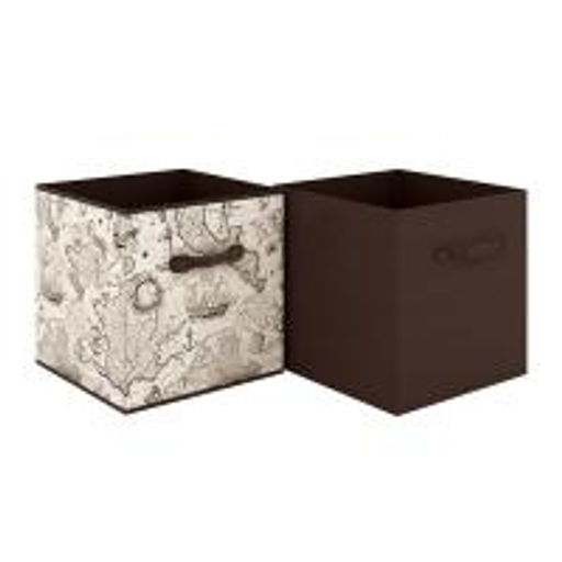 Набор коробов стеллажных без крышки, 2 шт., 31*31*31 см и 31*31*31 см, Valiant фото 40