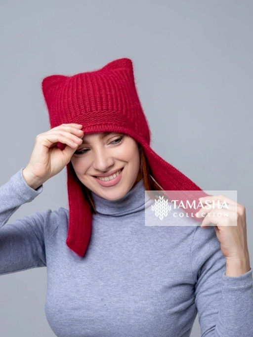 Шапка-ушанка женская Карамелька - Tamasha фото 16