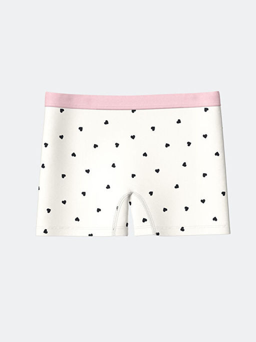 Bask?l? K?z ?ocuk Boxer 3l?