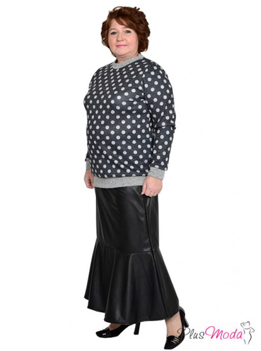 Джемпер Модель №818 размеры 44-84 - Plusmoda фото 10