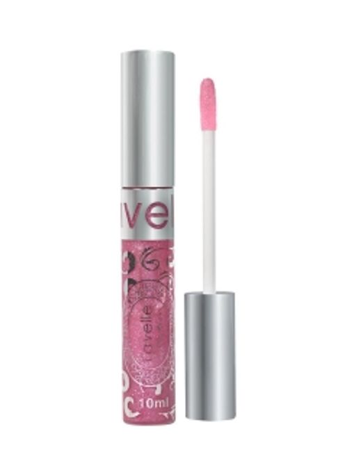 LavelleCollection Блеск для губ LIP GLOSS SILVER тон 51 нежно-розовый искрящийся 10мл