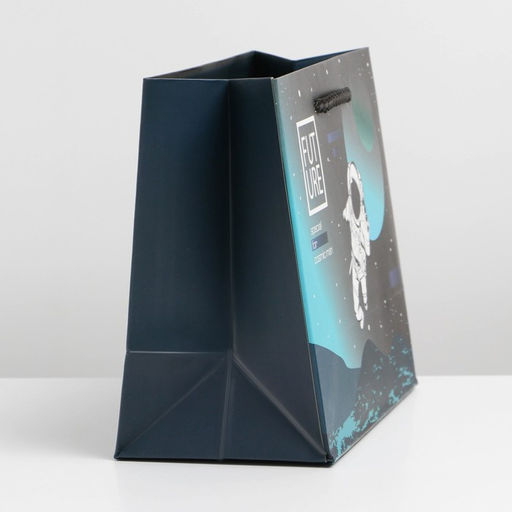 Пакет ламинированный горизонтальный Космос, MS 18 23 10 см - Дарите счастье фото 2