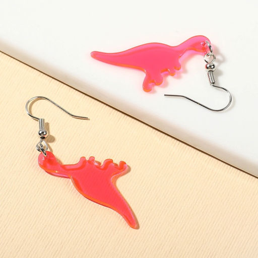 Серьги, набор украшений Минни Маус и Дино, розовые, золотой - Disney фото 5