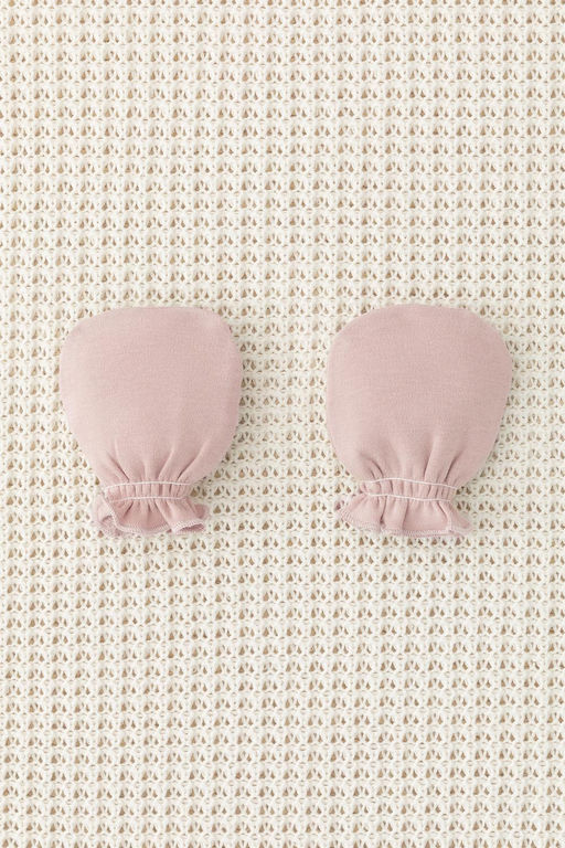 К 8506/розово-сиреневый рукавички яс - Crockid фото 2