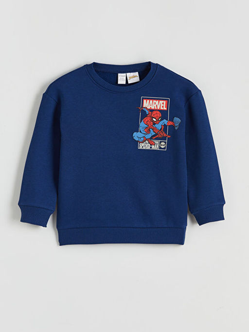 Spider-Man Bask?l? Erkek ?ocuk Sweatshirt ve Pantolon
