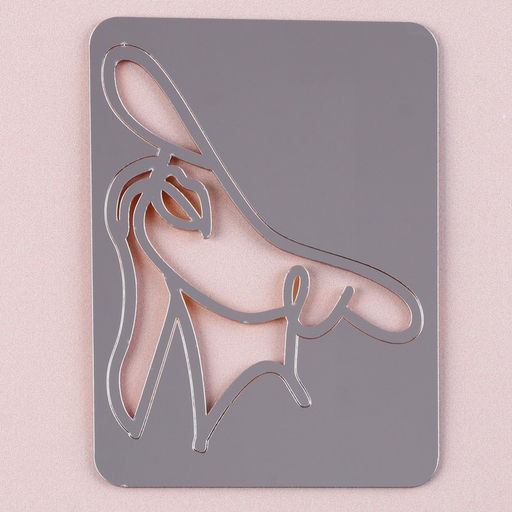 Украшение для торта Девушка в шляпе, цвет золото - Страна карнавалия фото 6