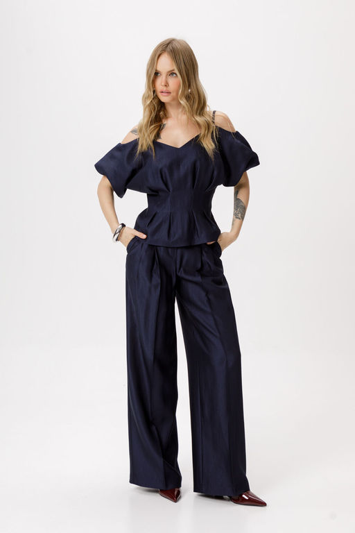 Брюки Pirs 6419 темно-синий  фото 2