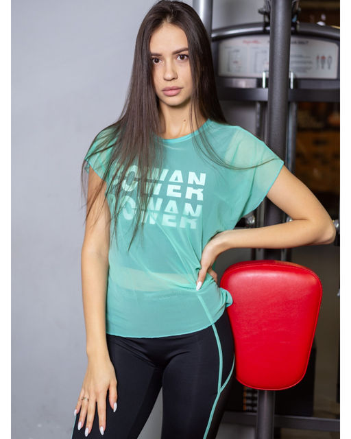 Майка двойная ROWAN POWER мятная