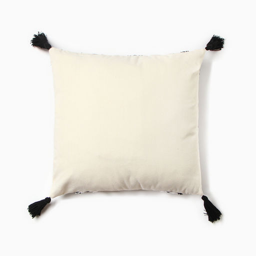 Наволочка декоративная Этель бохо Line 45х45 см, цвет черный, хлопок  фото 3