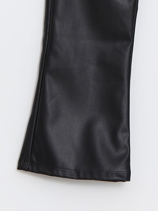 Beli Lastikli Deri G?r?n?ml? K?z ?ocuk Tayt - Waikiki фото 2