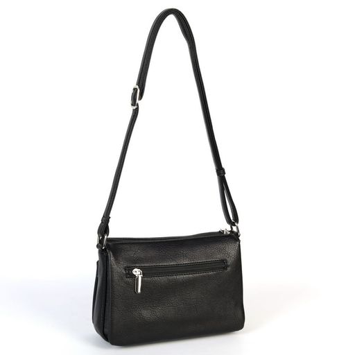 Женская сумка через плечо с пятью отделениями 87009 Блек 2128-001 - Cidirro фото 3