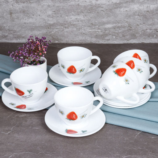 Чайный набор 12 предметов 220 мл / GB220/GD55-6A (7201) /уп 8/ клубника - Галеонтрейд фото 9