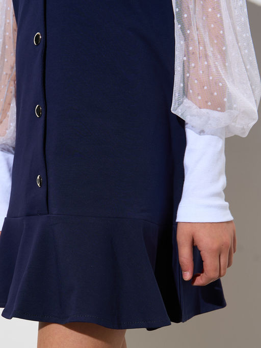 Сарафан темно-синий 232222401 - Nota bene фото 17