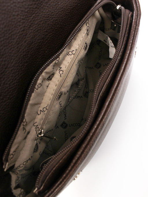 LACCOMA сумка Молли-Y2005-коричневый эко кожа хлопок