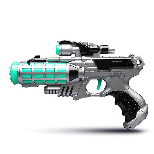 Набор оружия "Космический Солдат" (свет, звук) на батарейках, в коробке